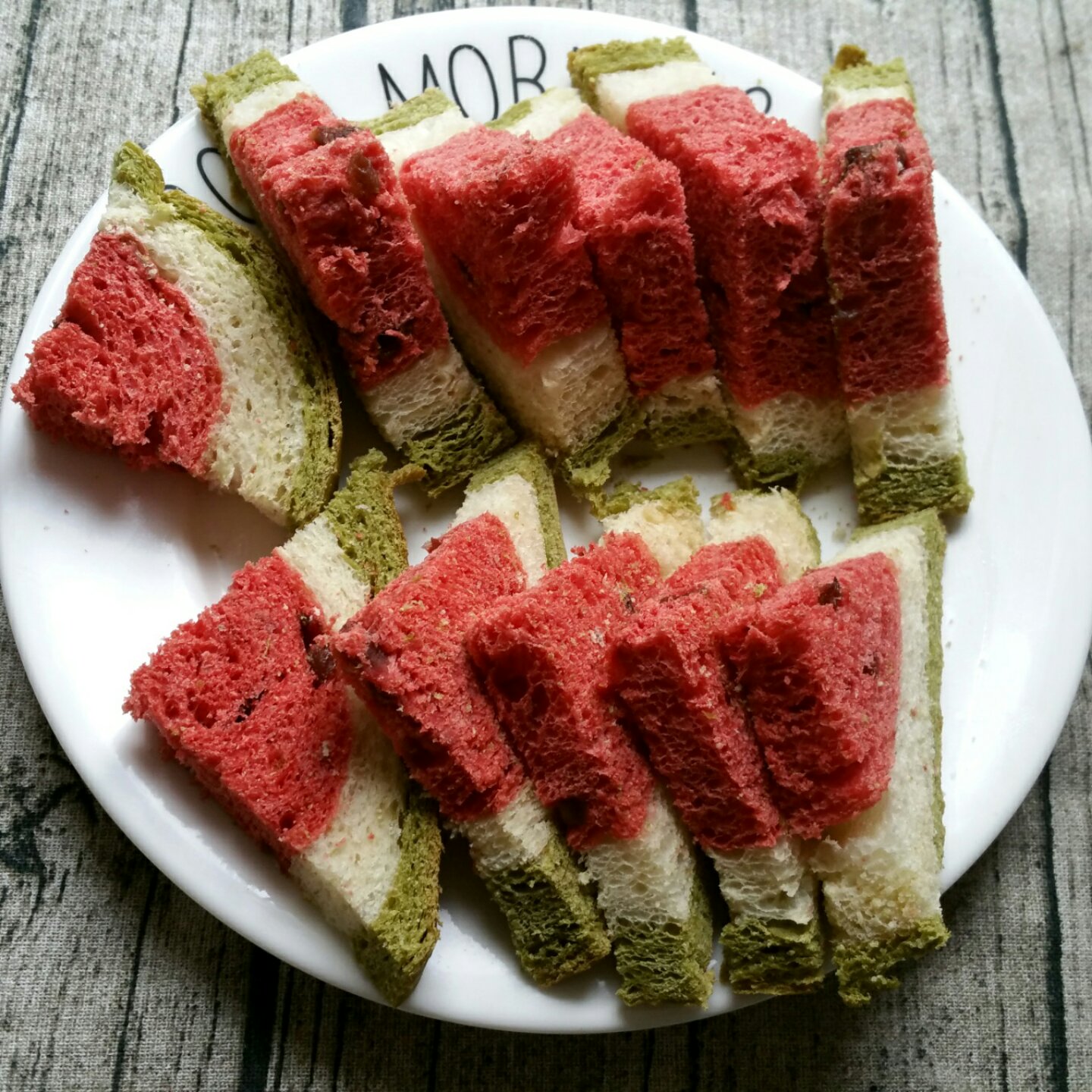 西瓜吐司(中种北海道吐司)