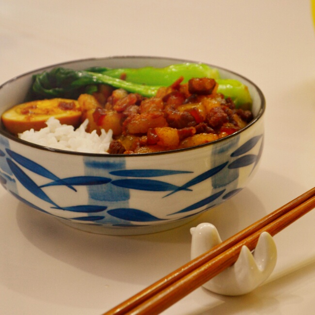 台式卤肉饭