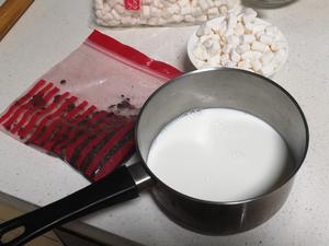 ✨用棉花糖做布丁和冰淇淋✨无冰渣【布丁改造1】的做法 步骤1