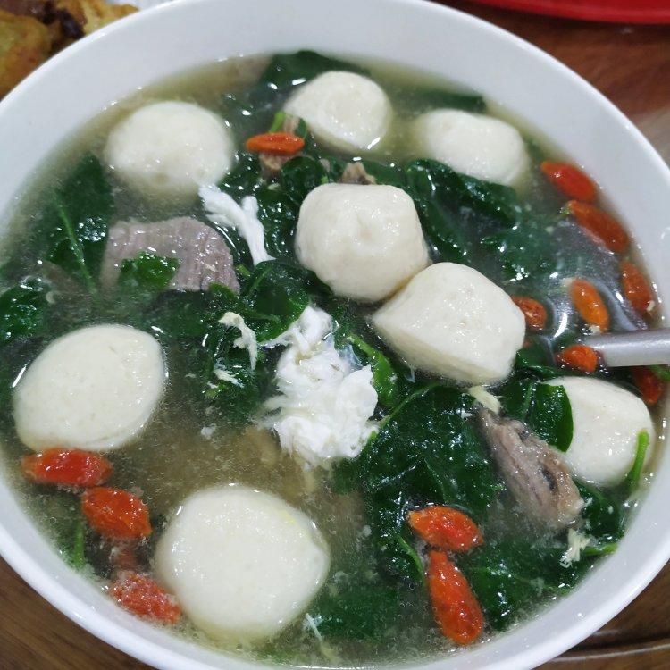 枸杞叶瘦肉汤