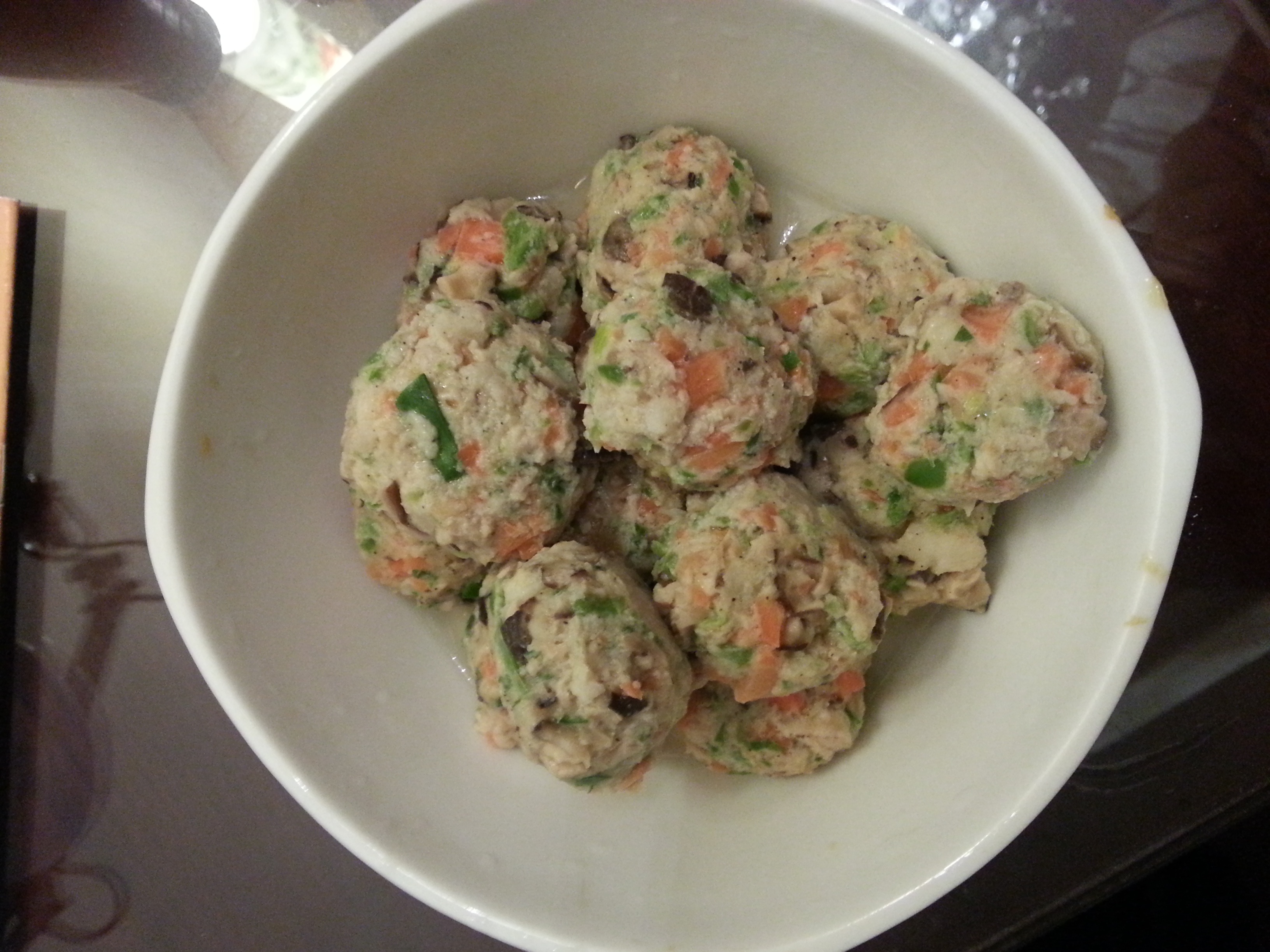 青菜肉圆汤