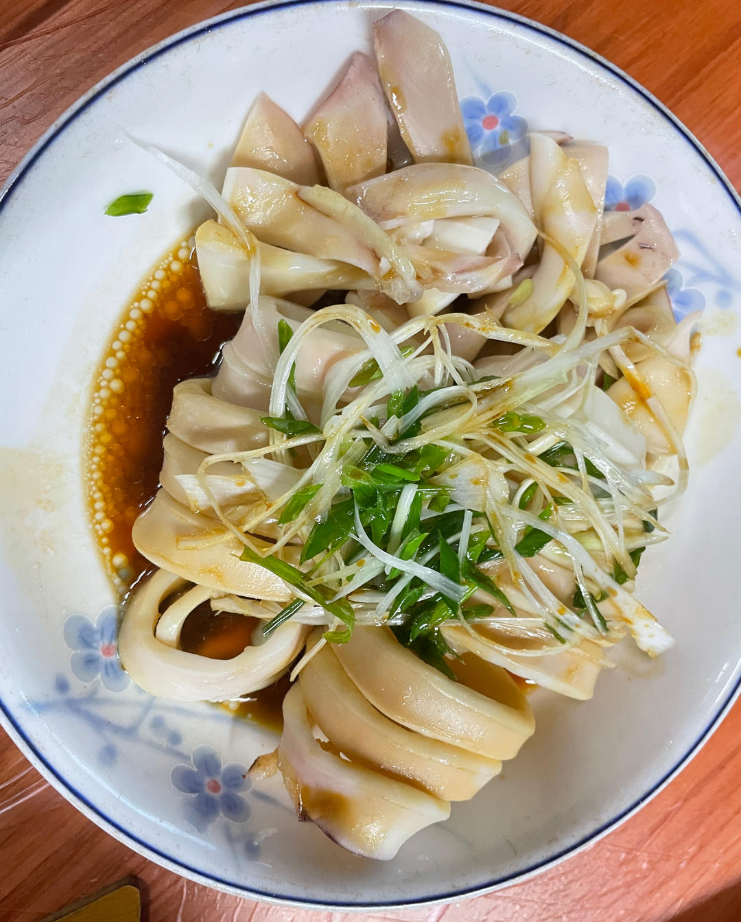 白灼鱿鱼（含葱丝切法） <302小厨房>