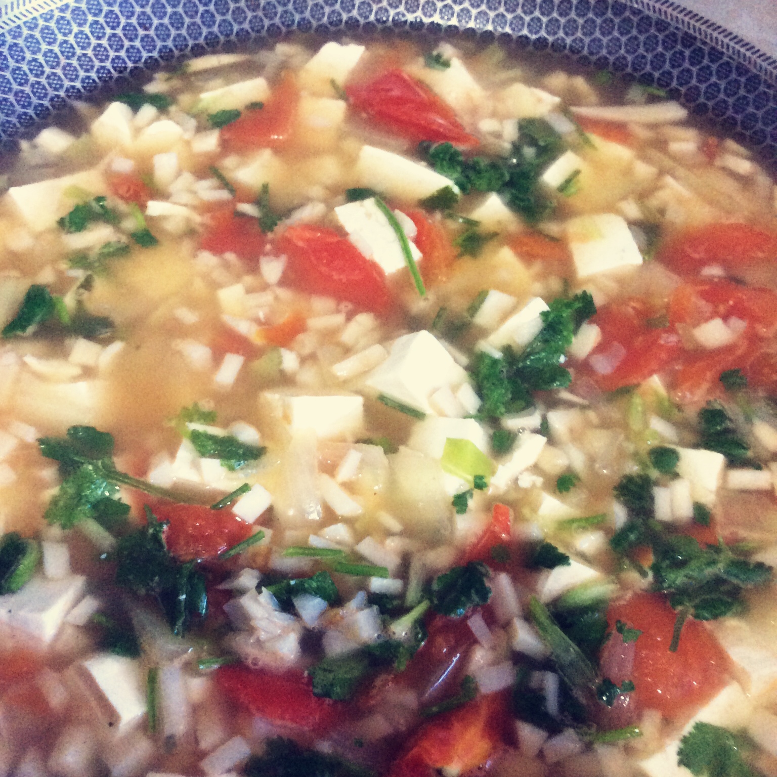 暖阳豆腐汤——中老年人营养餐单的做法
