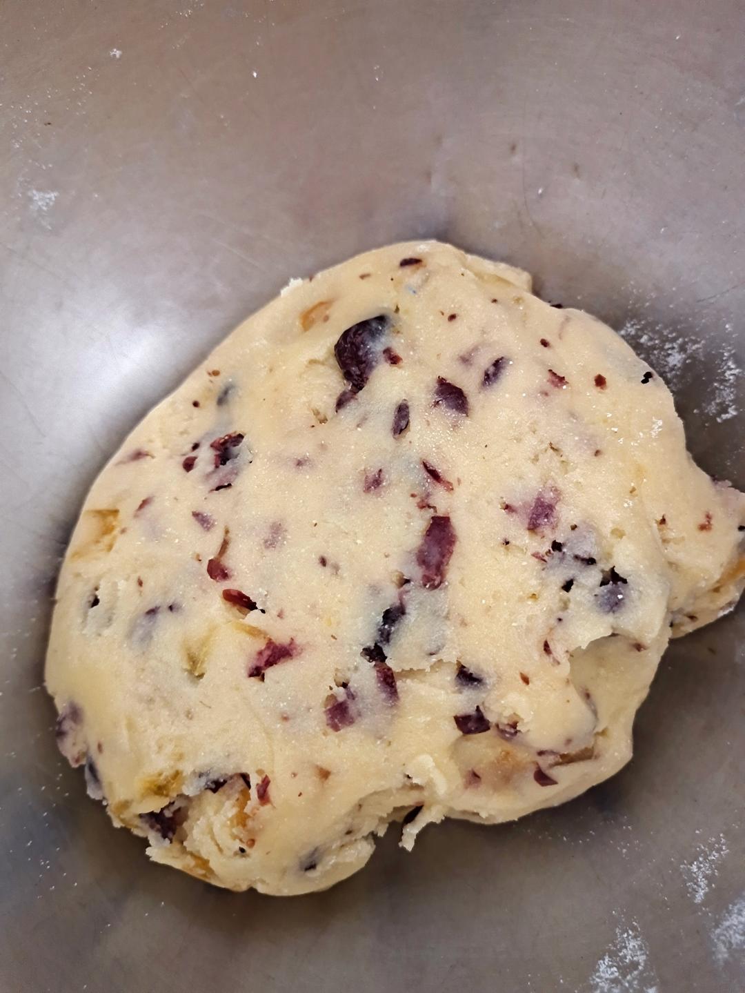 低糖少油版蔓越莓饼干