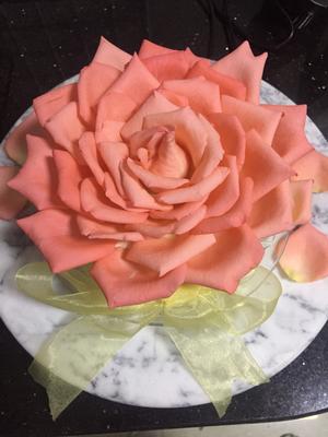七夕鲜花玫瑰蛋糕🌹的做法 步骤7