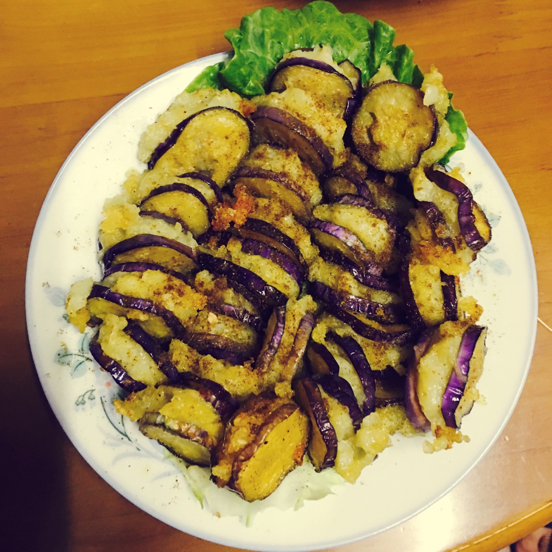 香煎土豆泥茄盒