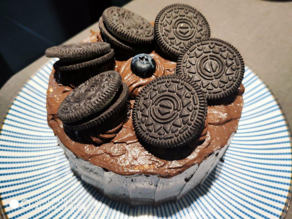 六寸奥利奥奶油蛋糕