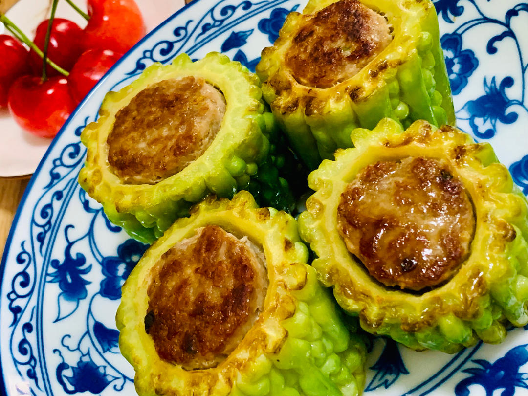 客家菜—苦瓜酿肉（消暑菜品）