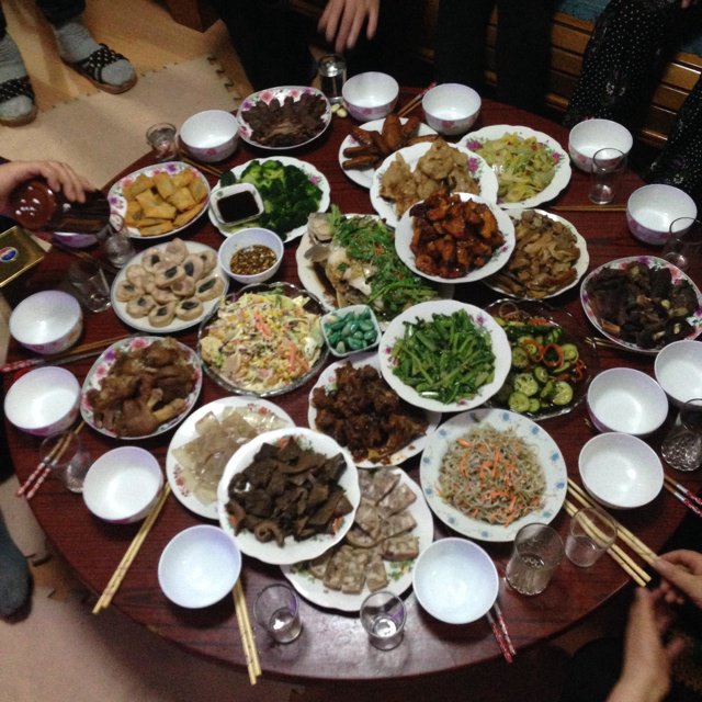 家常年饭…