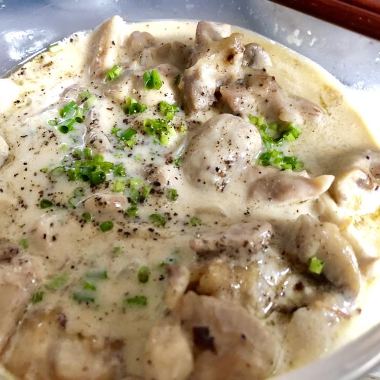 丝滑奶油蘑菇鸡