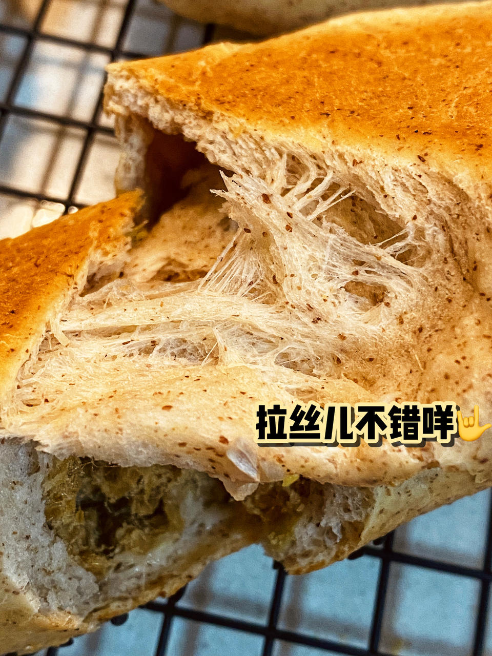 香葱火腿肉松面包