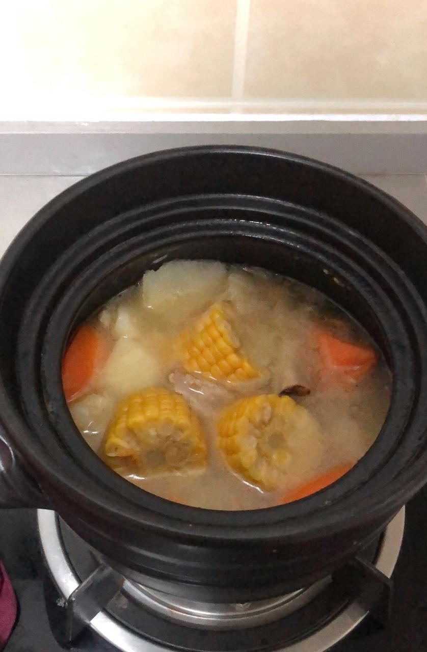 玉米山药排骨汤