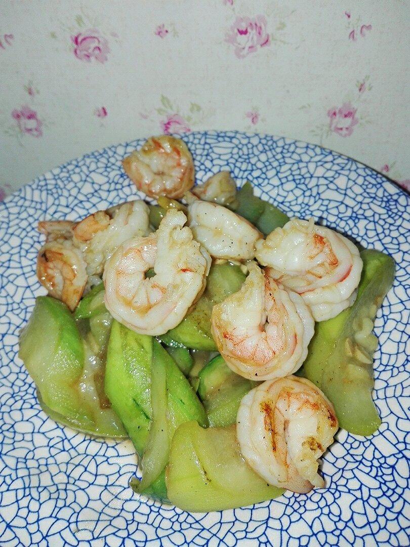 白菜香干拌虾仁【夏天的味道】