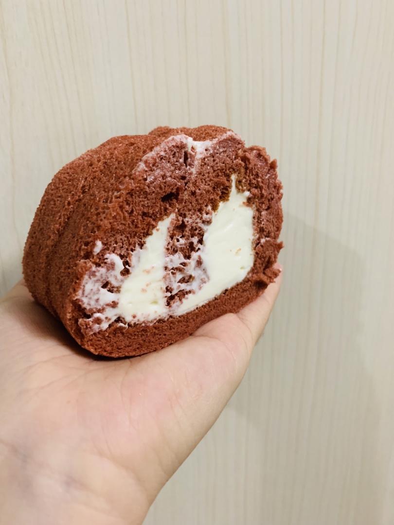 红丝绒蛋糕卷（完美毛巾底）