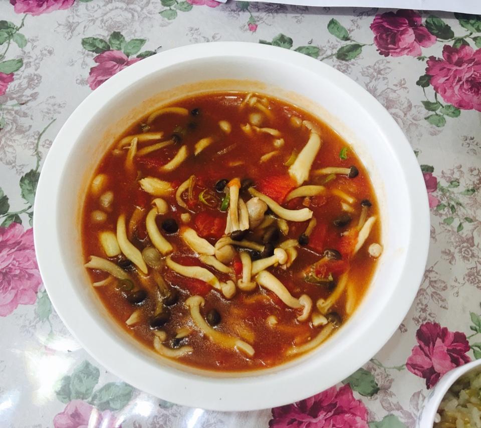 茄汁海鲜菇