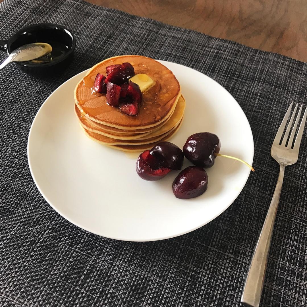 简单快手的软香松饼