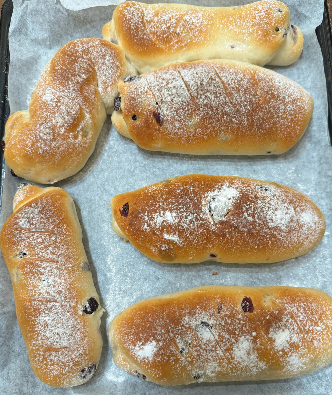 面包店里的常客——蔓越莓奶酪软欧