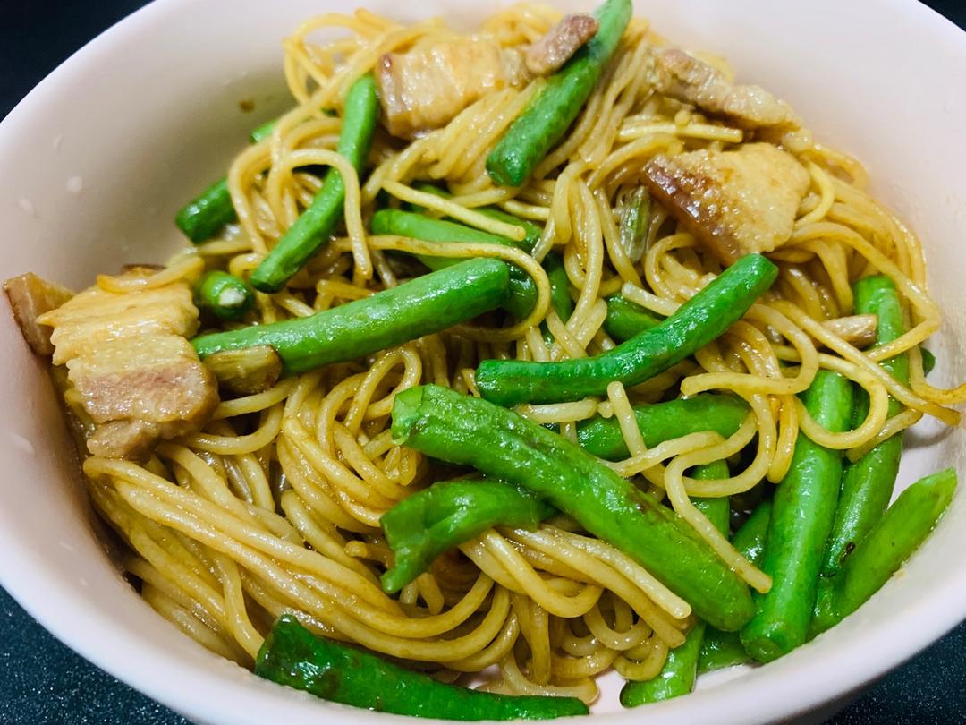 豆角焖面