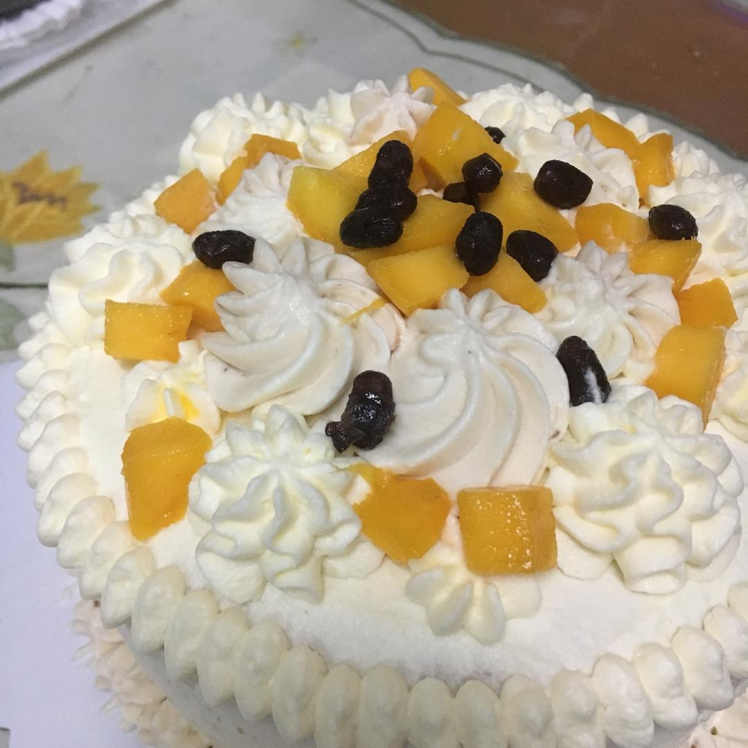 8寸戚风蛋糕（改良君之配方）#皮黑森林#