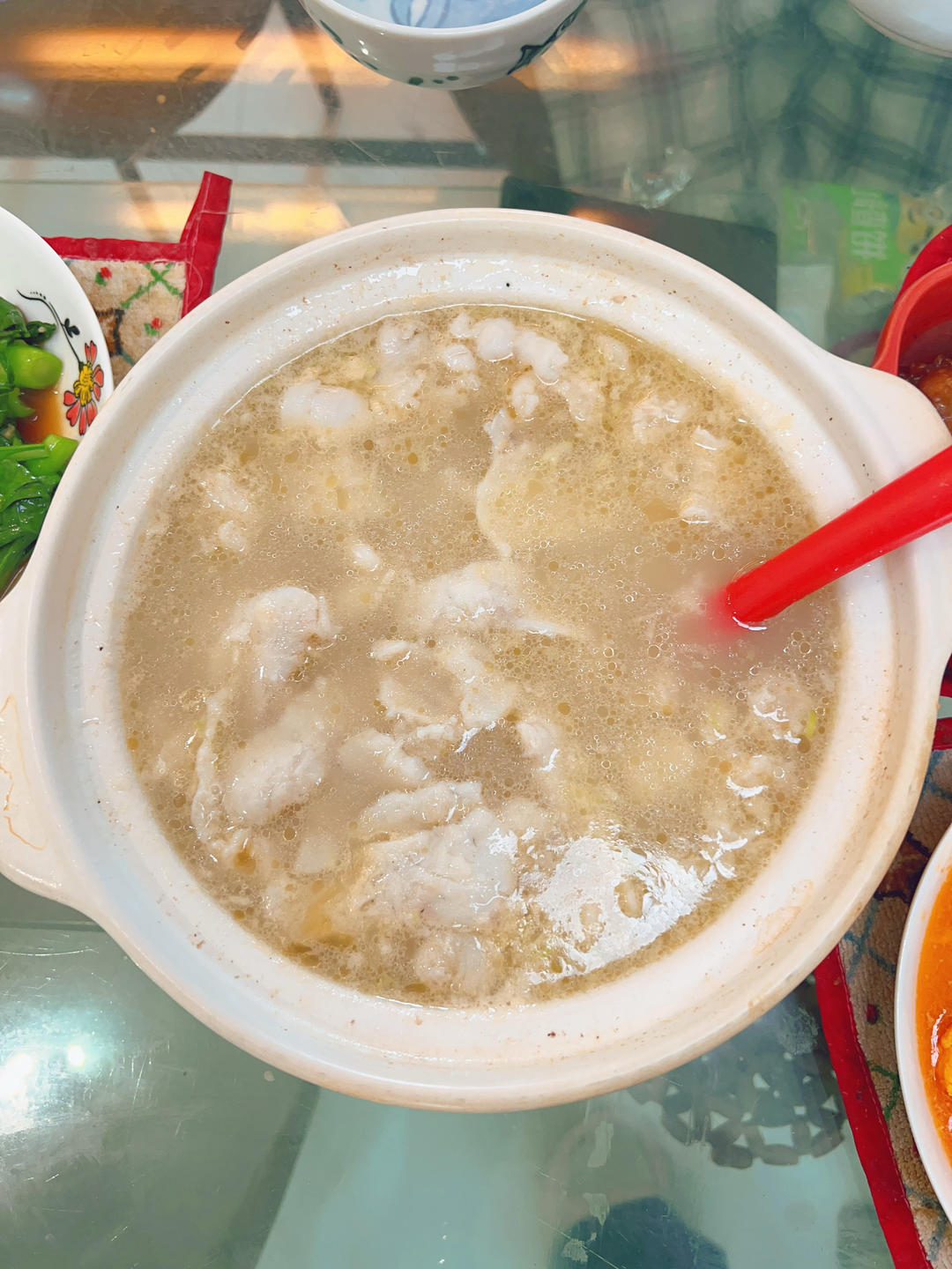 无比鲜甜的鲈鱼汤