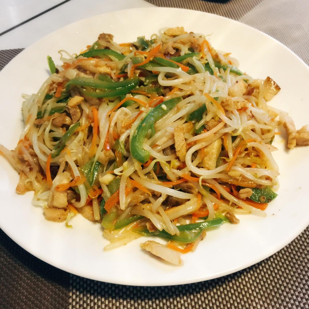 三丝炒肉