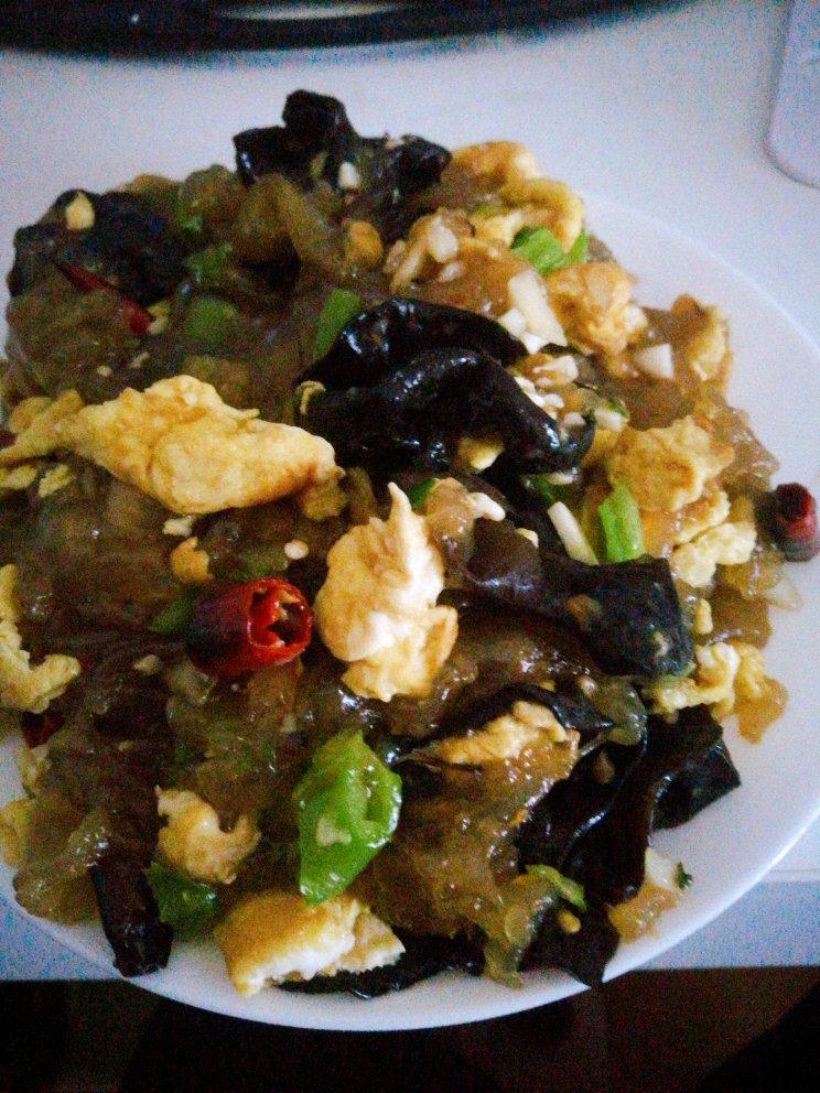 比饭店好吃的鸡蛋粉皮