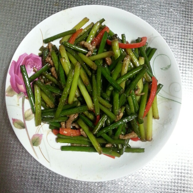 蒜薹炒肉