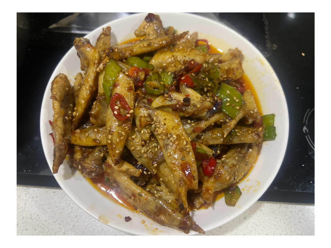 香辣鸡翅尖