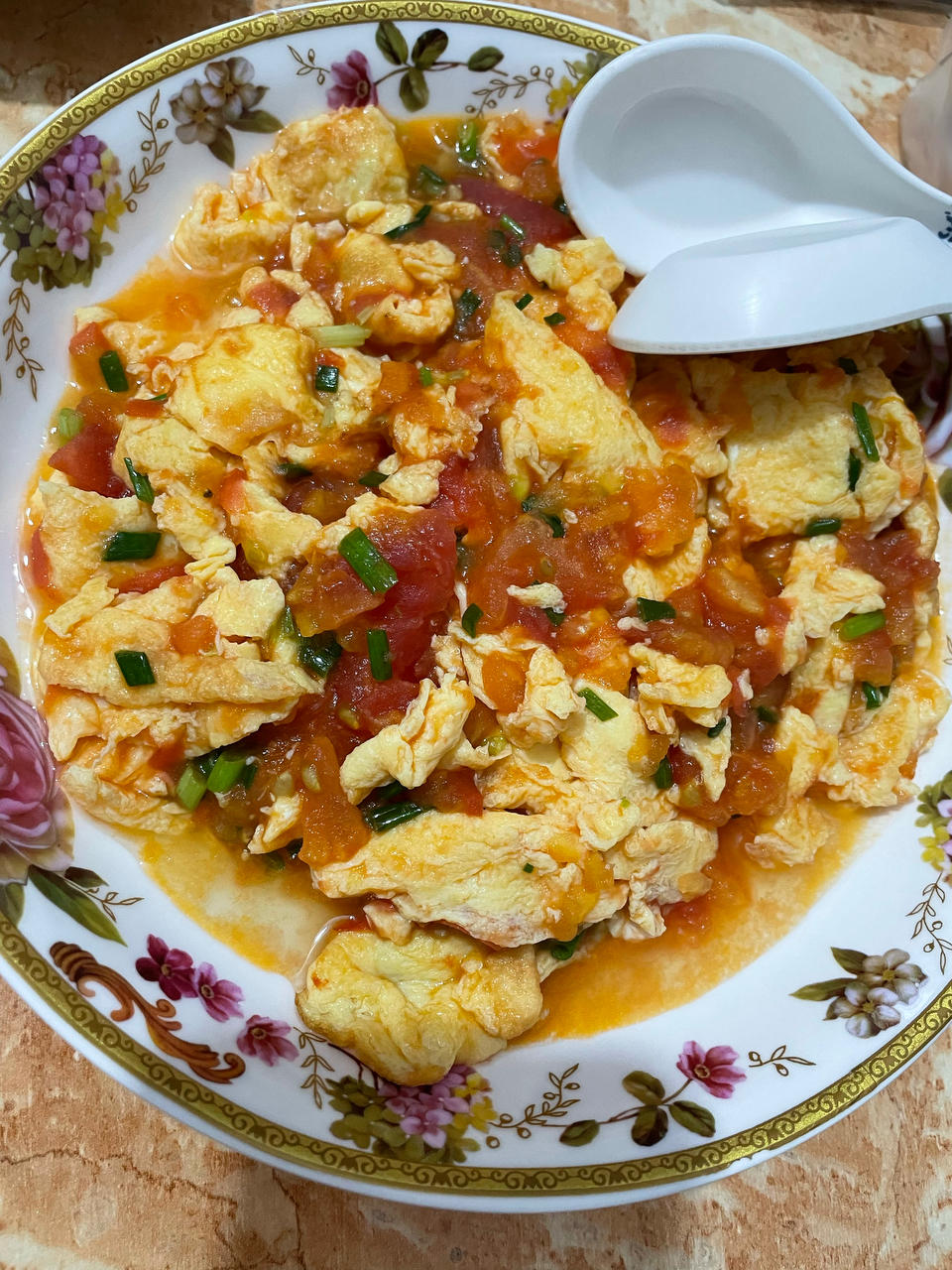 超嫩滑的番茄炒蛋