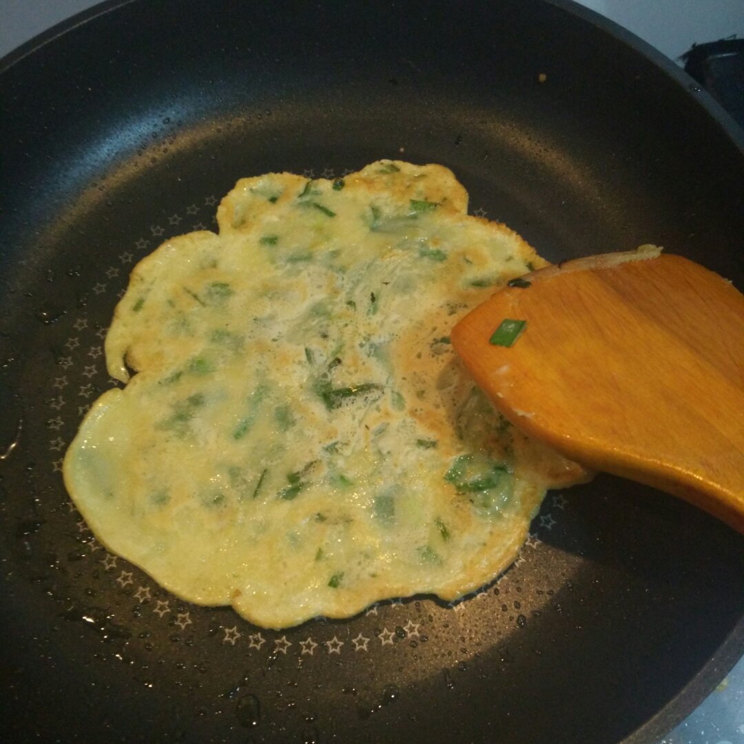 韭菜鸡蛋煎饼