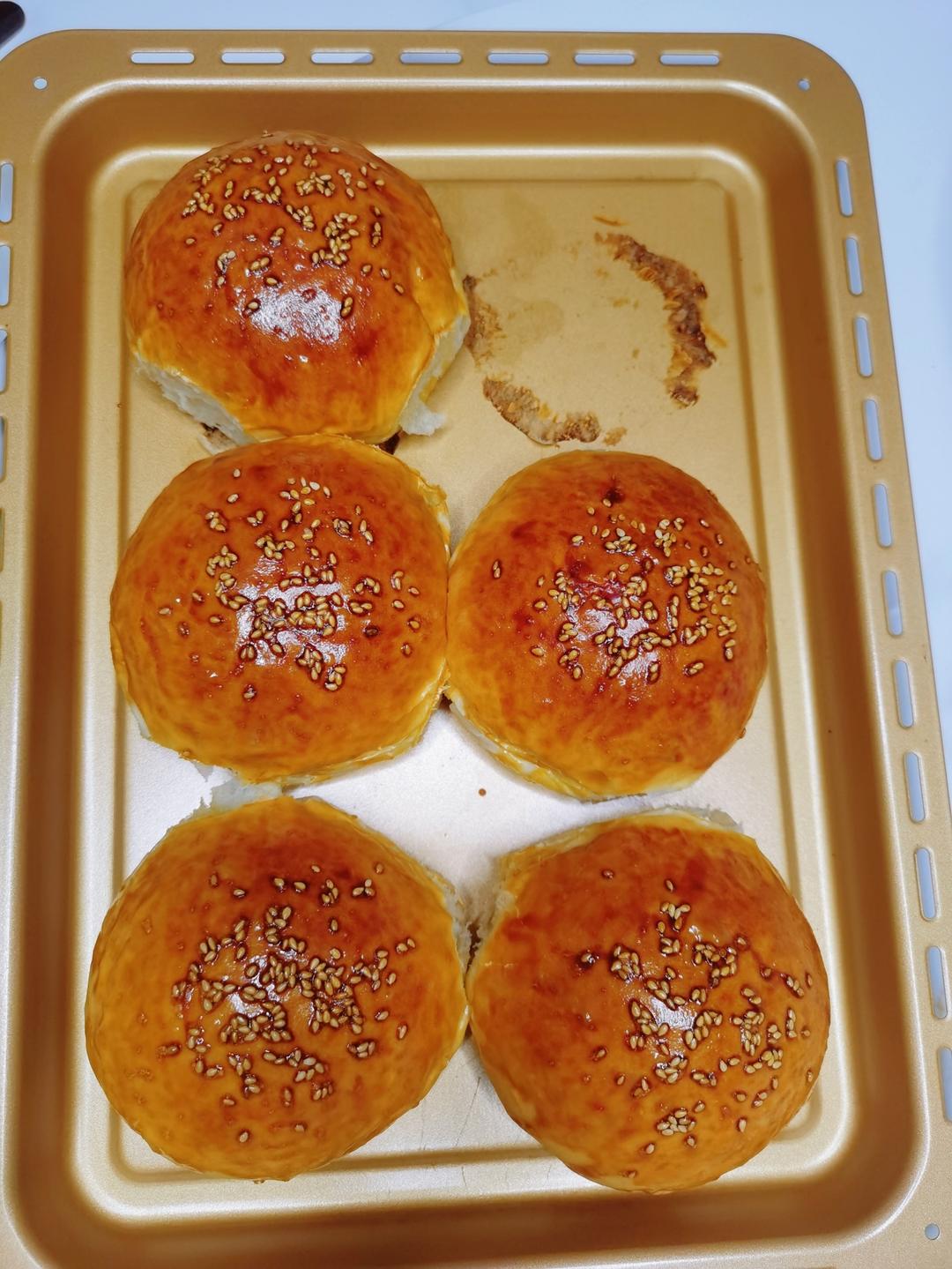 松软汉堡包胚