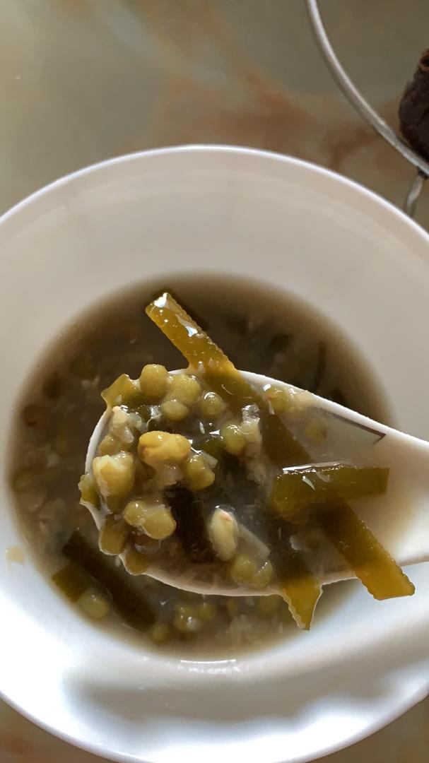 绿豆海带糖水（只需45分钟）