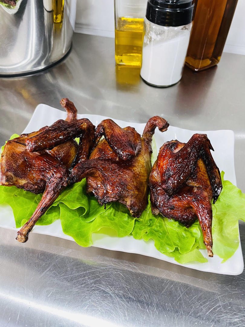 空气炸锅版—烤乳鸽