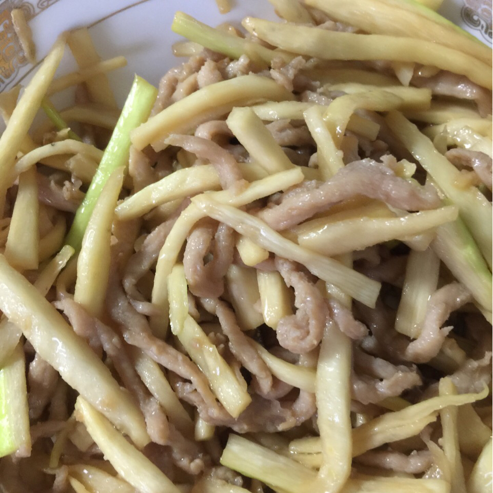 茭白炒肉