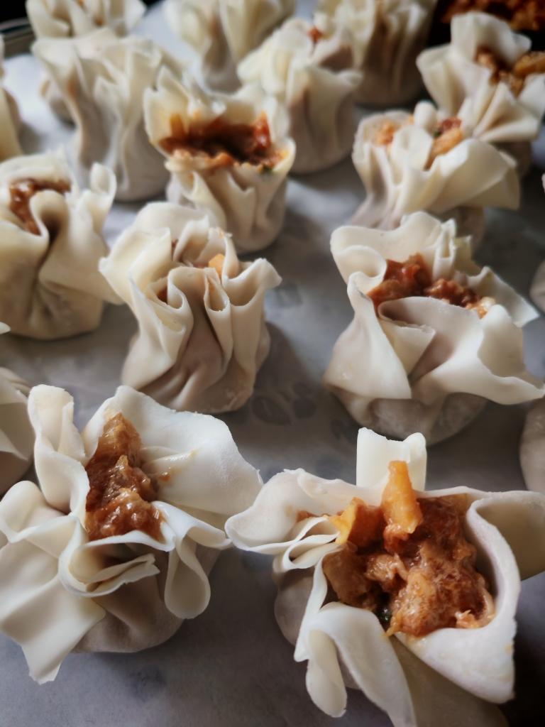 家乡的年味——鲜肉冬笋烧卖