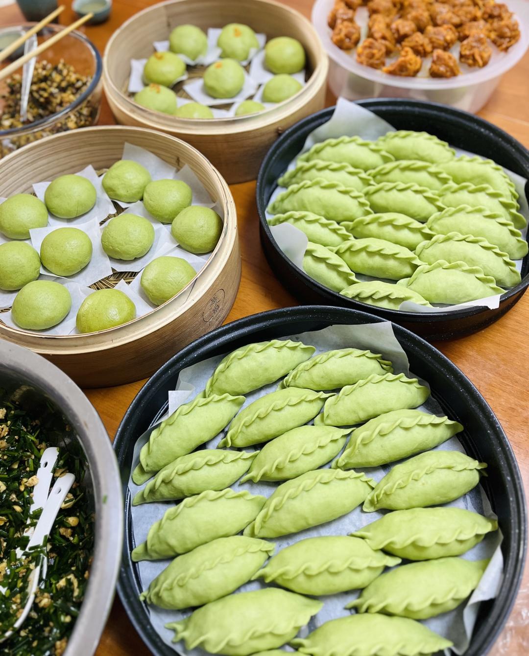 【艾草青团】