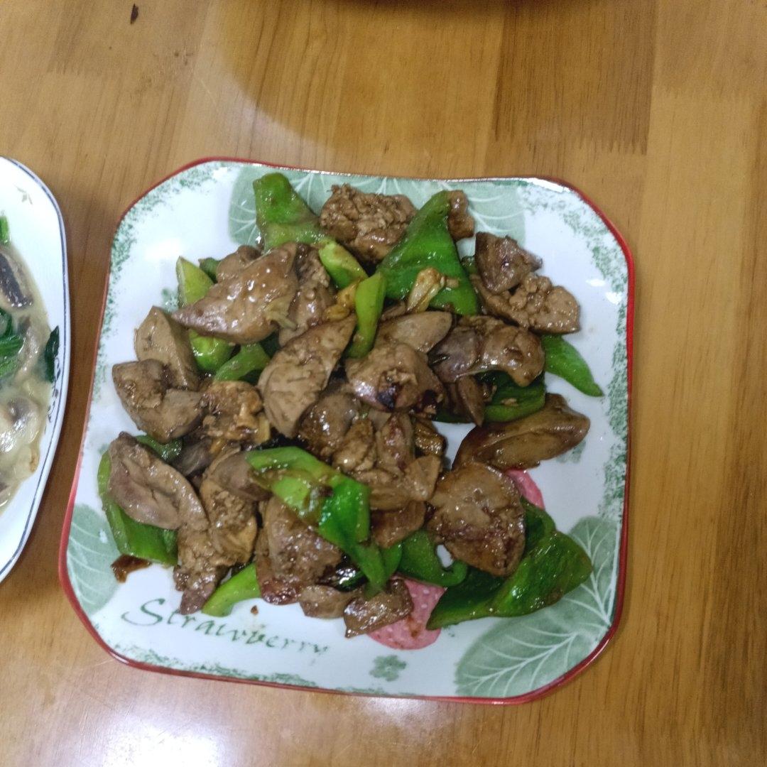 爆炒鸡肝