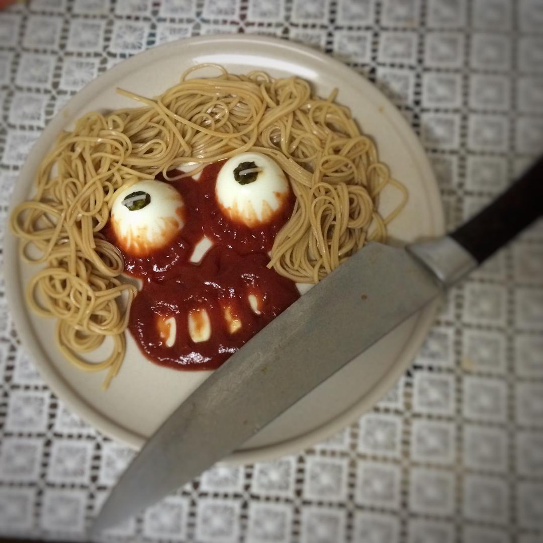 超快手万圣节眼球水煮蛋