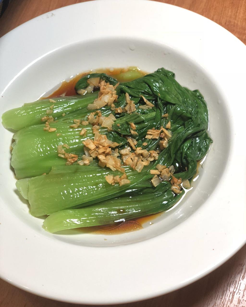 白灼菜心