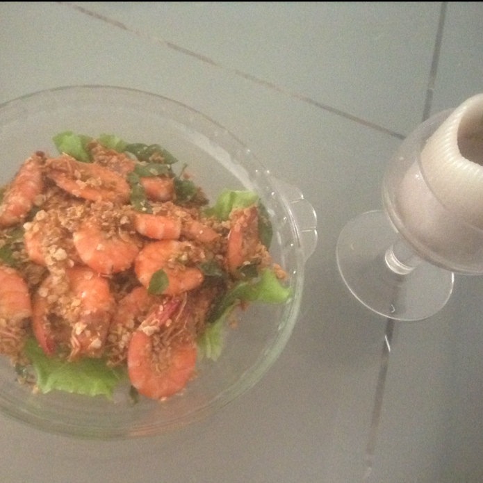 麦片虾
