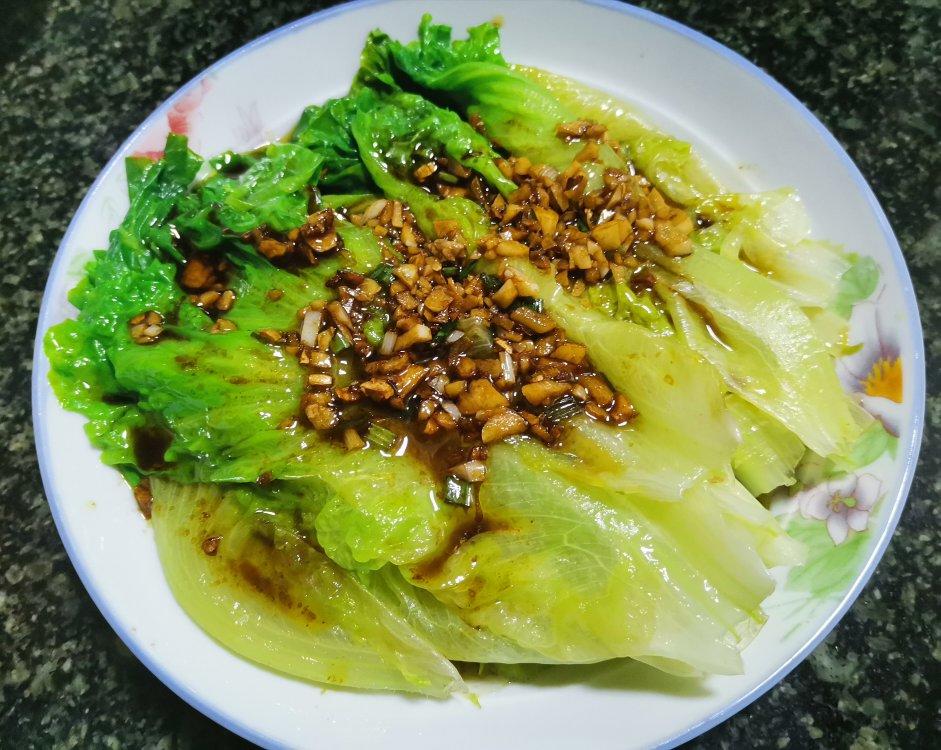 小多飞做的蚝油生菜