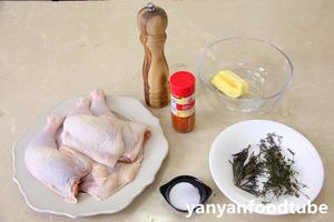香烤鸡肉 Roast Chicken Legs的做法 步骤1