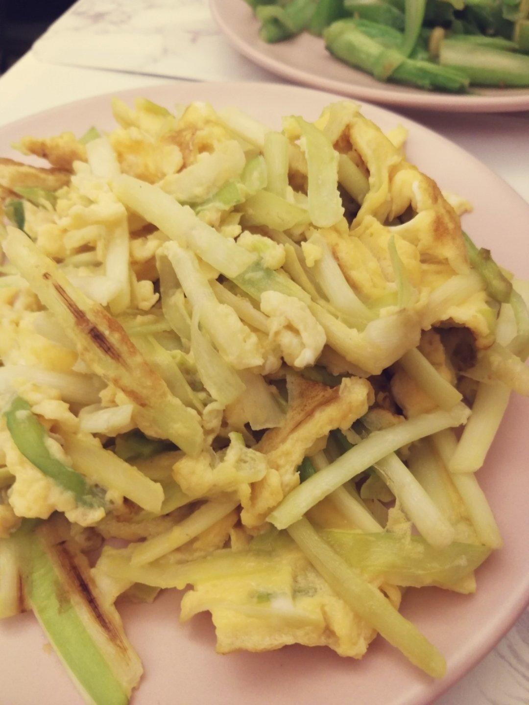 韭黄炒蛋