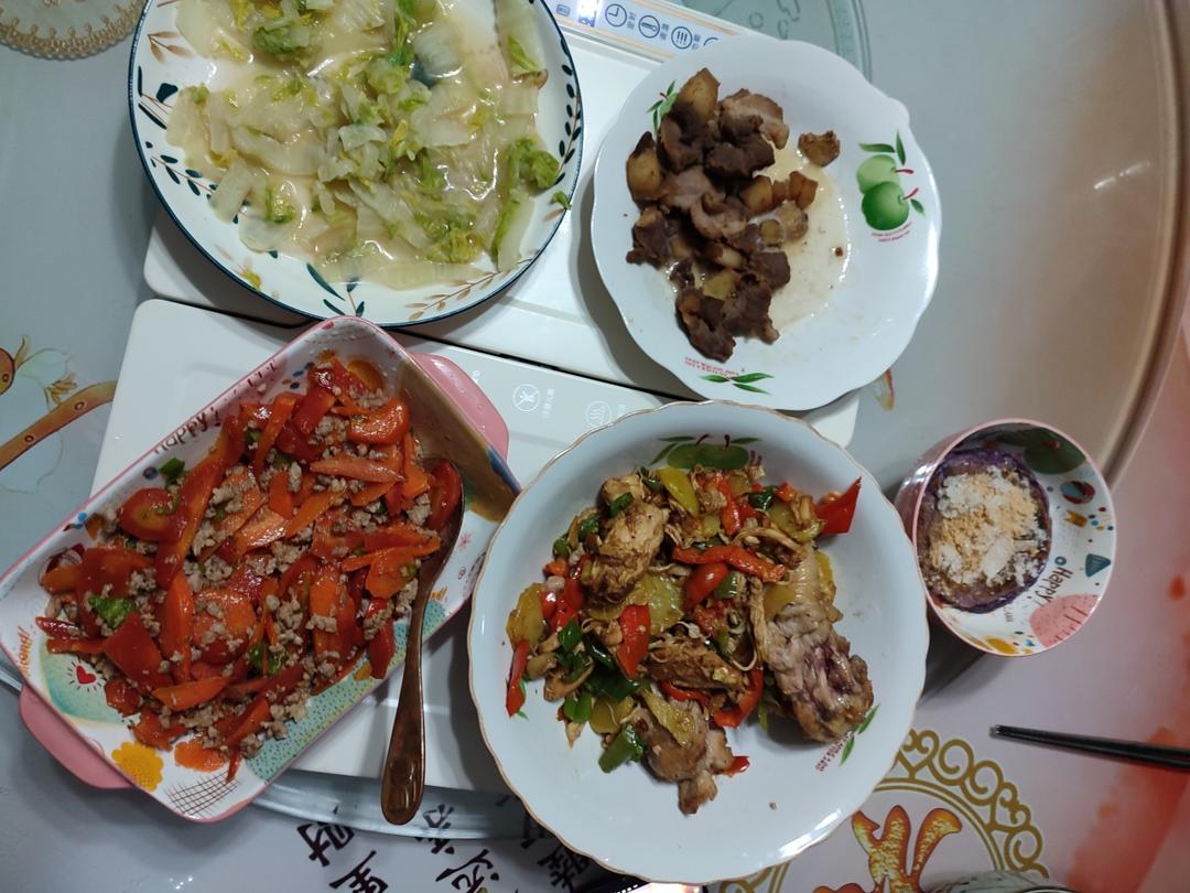 肉末胡萝卜