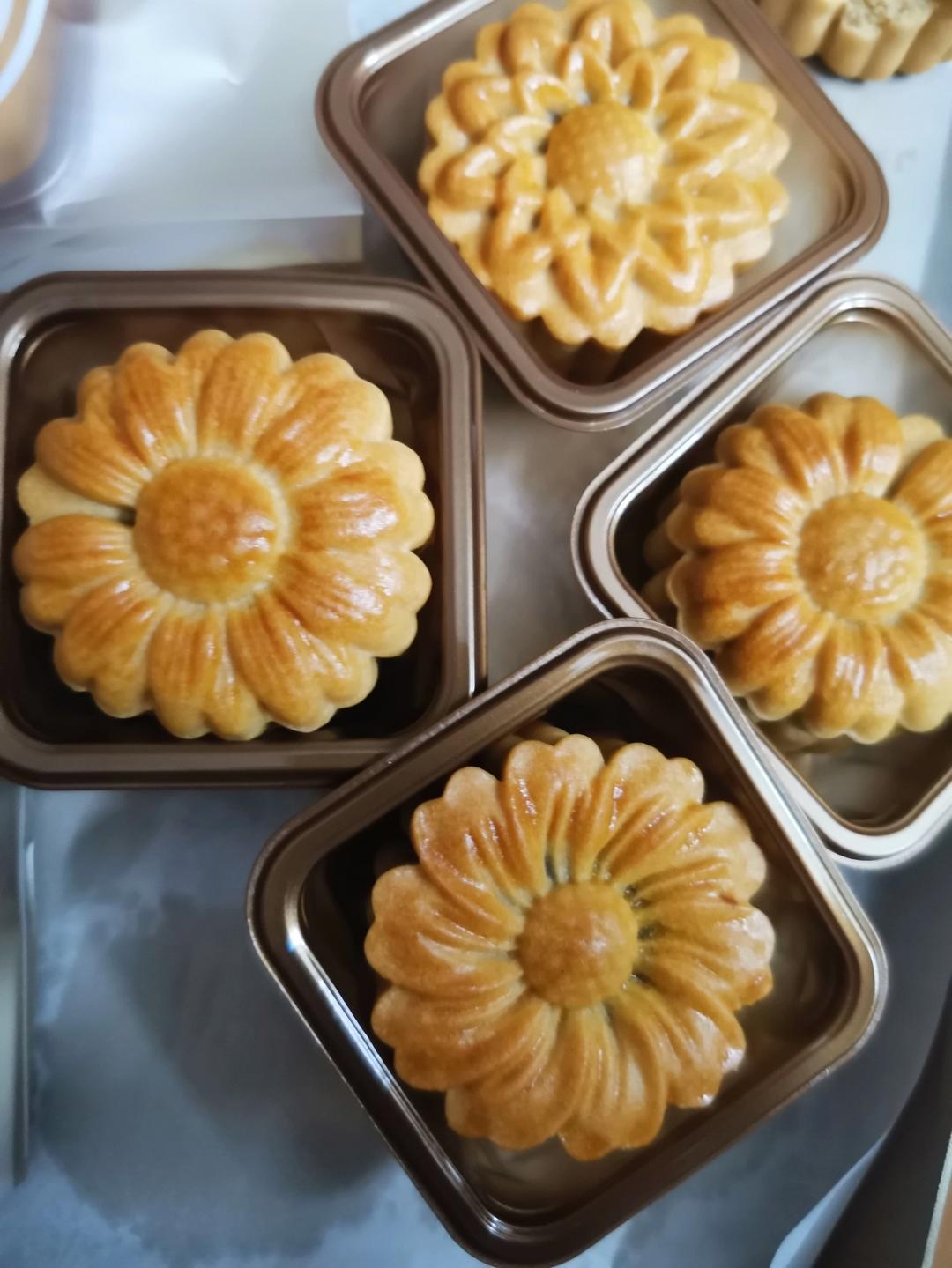 广式月饼，万能皮配方，馅料随意换，配方50克月饼可做16个