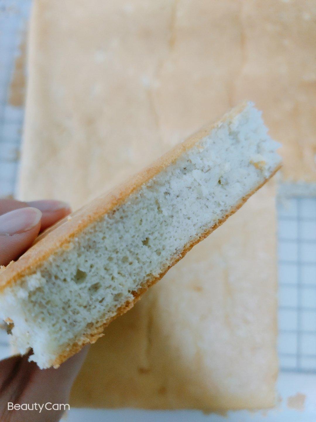 香蕉蛋糕，不加一滴牛奶，低糖，低油香蕉味浓厚