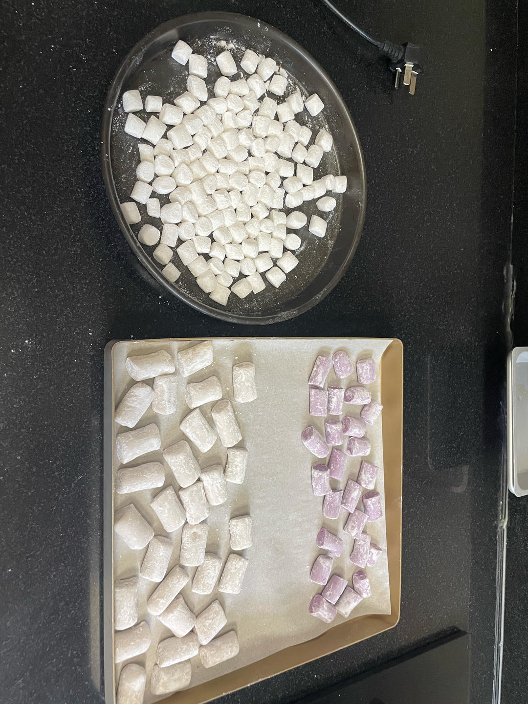 自制三色芋圆1⃣️（附上窍门详细比例）