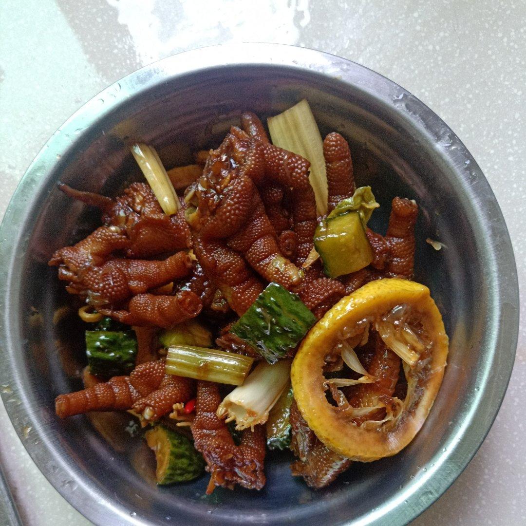 柠檬酸辣泡鸡爪网红泡鸡爪凤爪