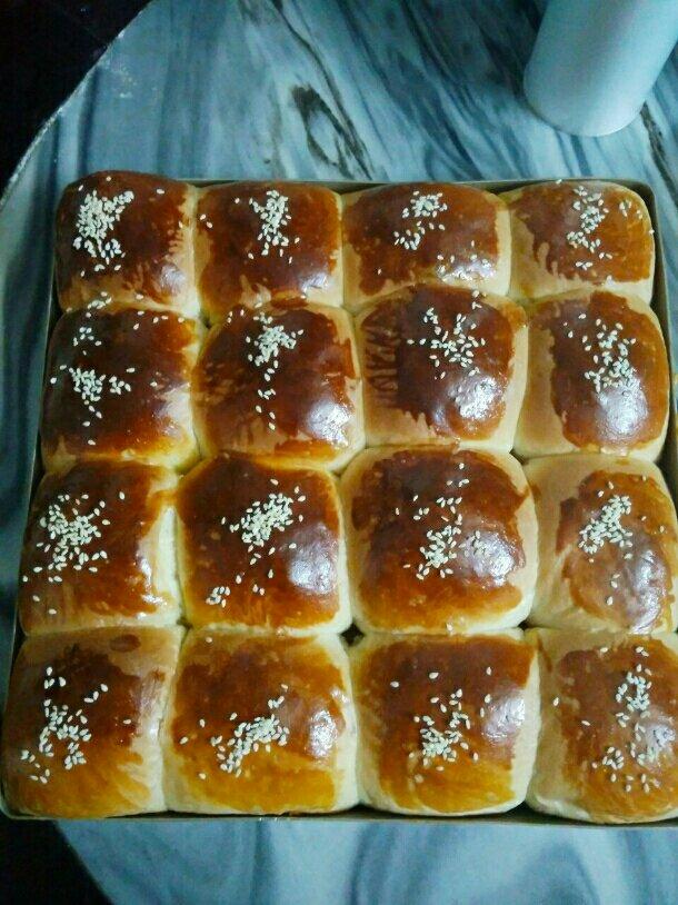 鲜奶油小餐包（一次发酵）