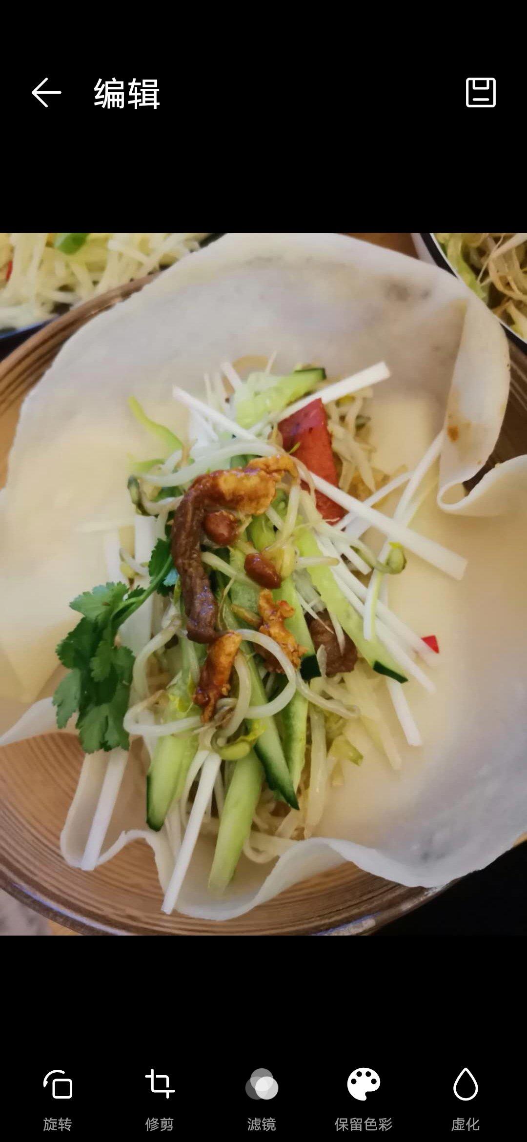 春饼 —薄如纸